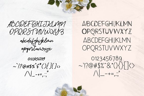 Beauty Salon Modern Font Duo