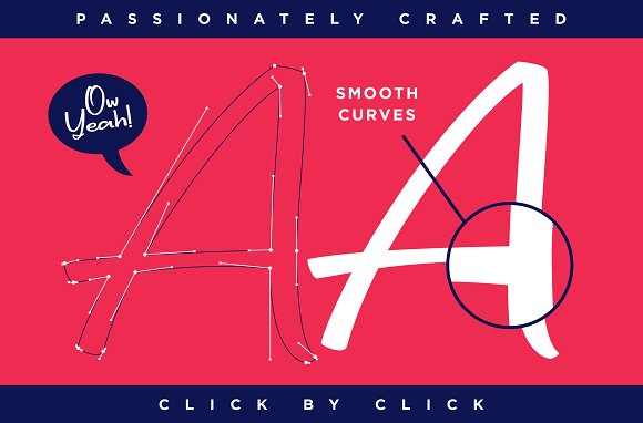 Bigger Love - Clean Handwriting Font