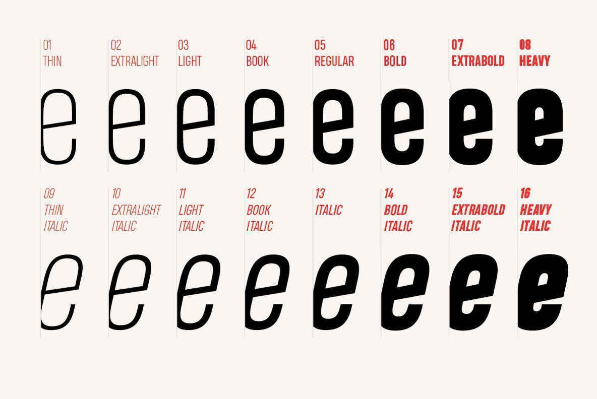 Heading Pro Font Family Heading Pro Font Family