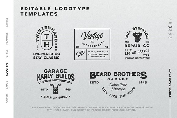 PACIFIC COAST Font + Extras PACIFIC COAST Font + Extras