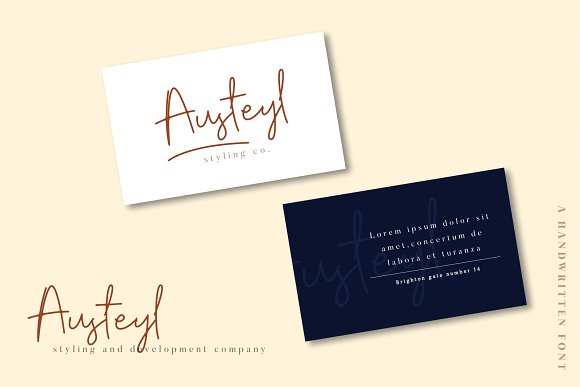 Richie Youthfield - Signature Font