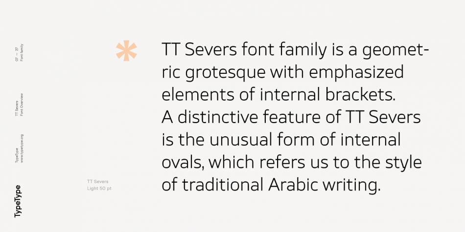 TT Severs Font Family