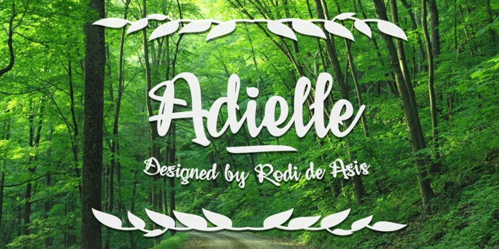 Adielle Font Family Adielle Font Family
