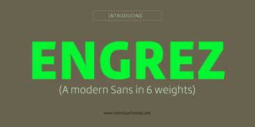 Engrez Font Family