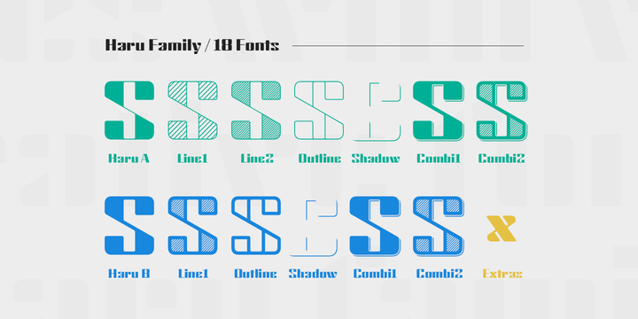 Haru Font Family - Free Font