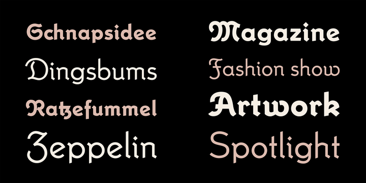 Krimhilde Font Family