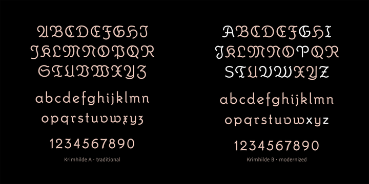 Krimhilde Font Family