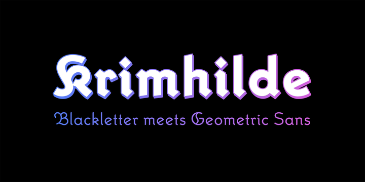 Krimhilde Font Family