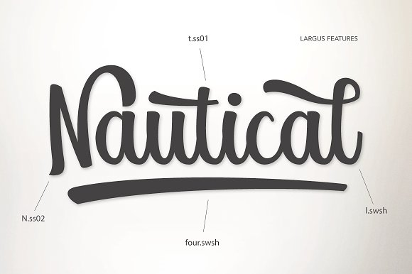 Largus Typeface