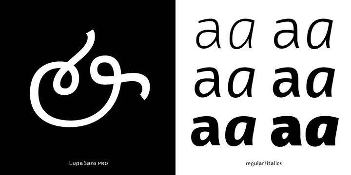 Lupa Sans Pro Font Family