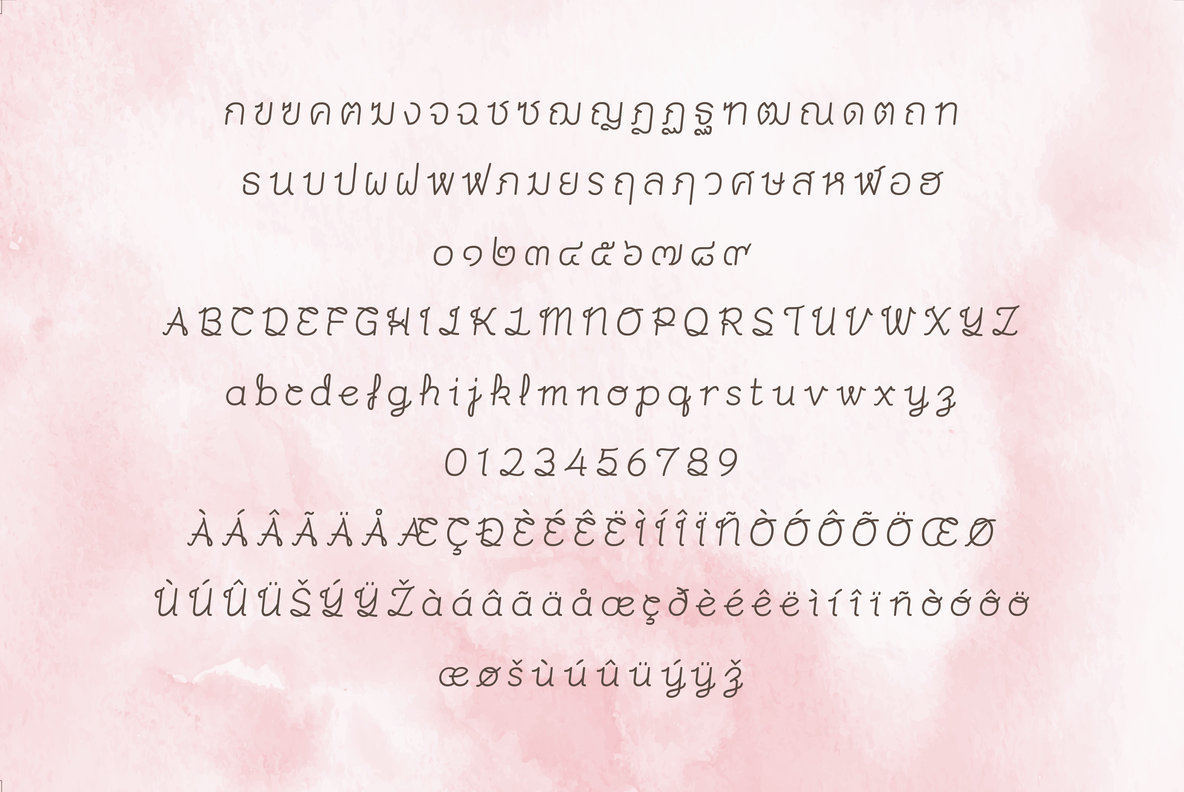 Merrily Font Family