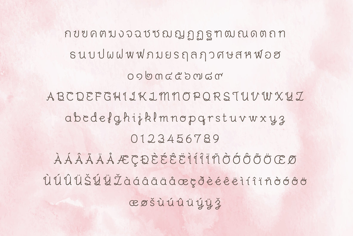 Merrily Font Family