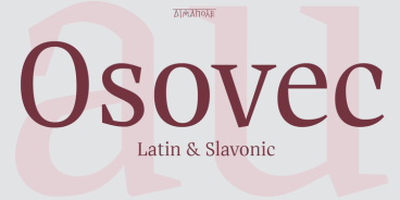 Osovec Font