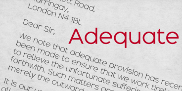 Adequate Font Family