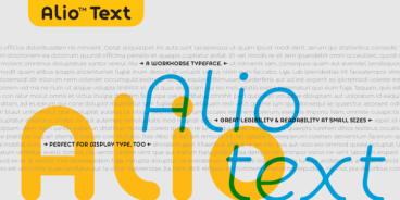 Alio Text Font Family