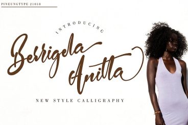 Berrigela Anitta Script Font