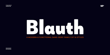 Blauth Font Family