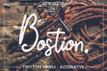 Bostion Script Font
