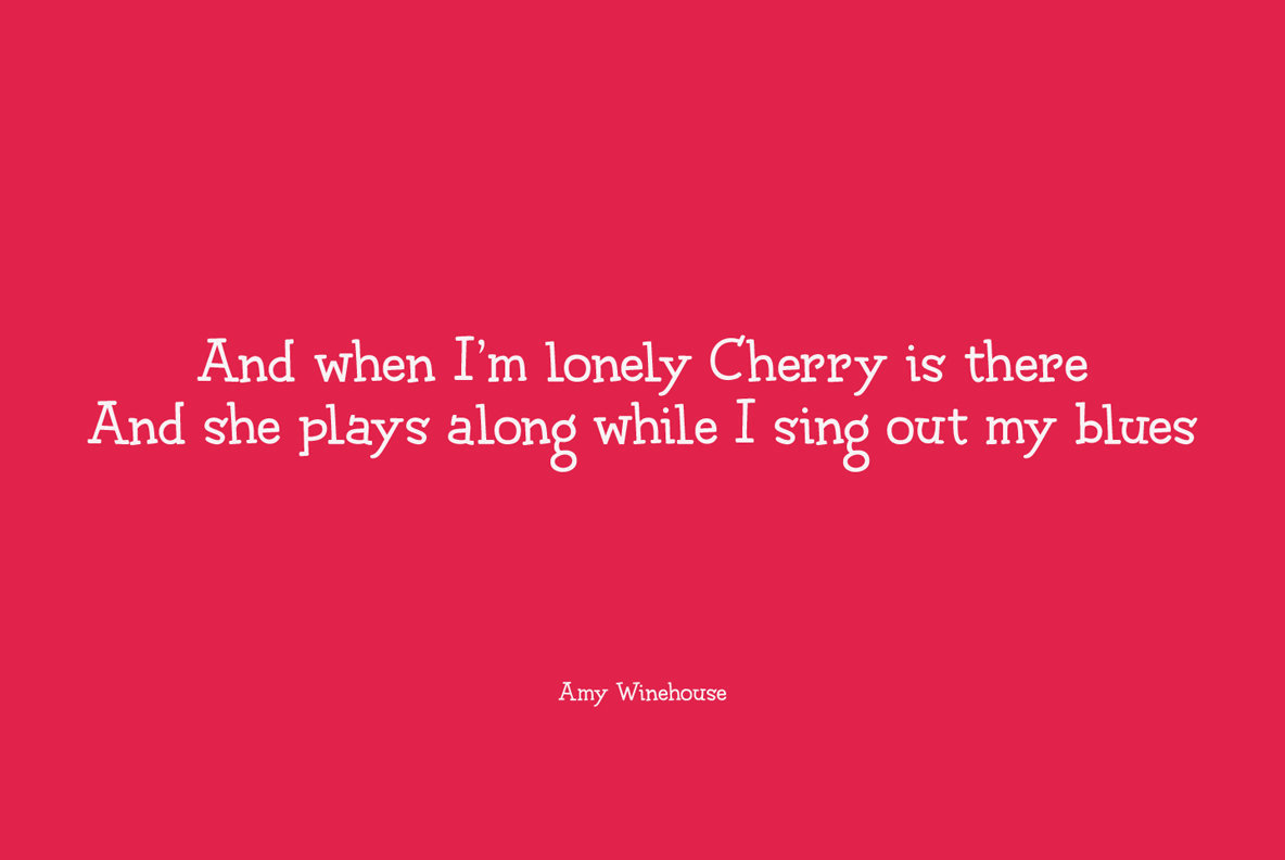 Chilly Cherry Font Family