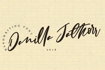 Danilla Jathorr Script Font