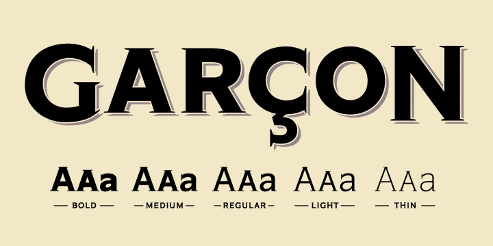 Garcon Grotesque Font Family