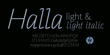 Halla Font Family