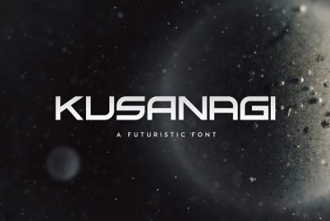 Kusanagi Typeface