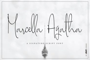 Marcella Agatha Script Font
