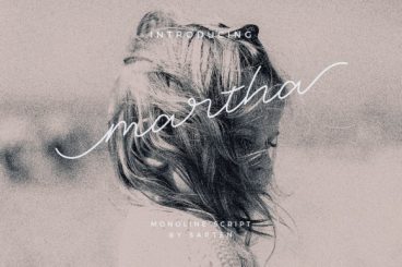 Martha Script Font