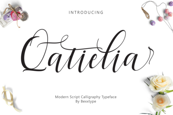 Qatielia Font Family Qatielia Font Family