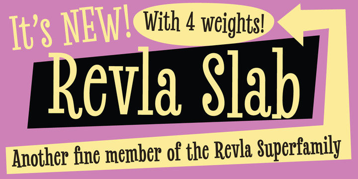 Revla Slab Font Family Revla Slab Font Family