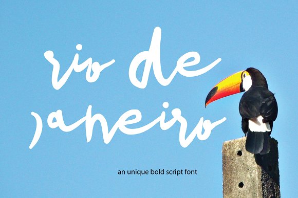 rio de janeiro - Free Font