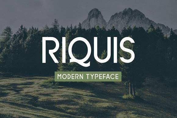 Riquis Typeface