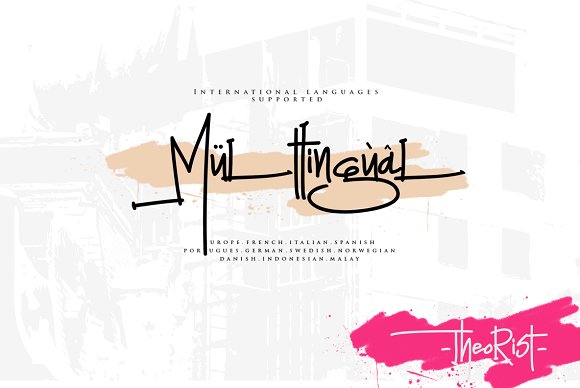 Theorist Script Font Theorist Script Font
