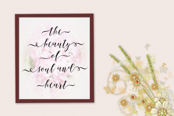 Anthena Script Font