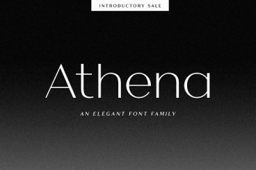 Athena - An Elegant Sans Serif