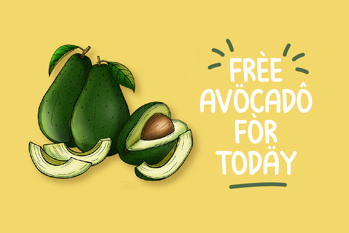 Avocados Font