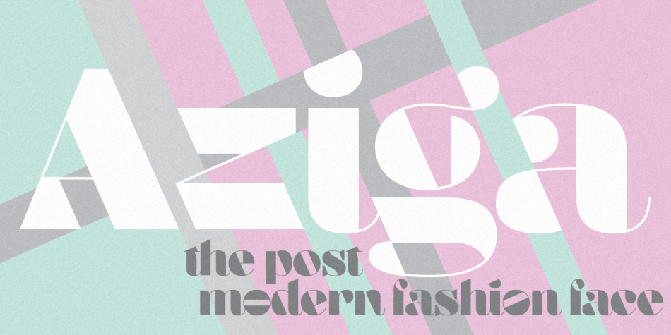 Aziga Typeface