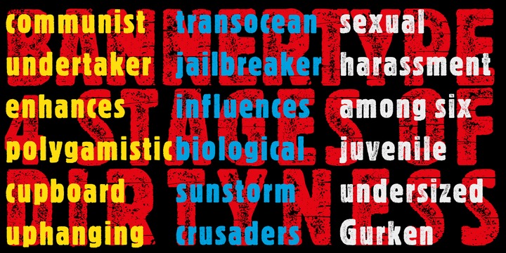 Bannertype Font Family