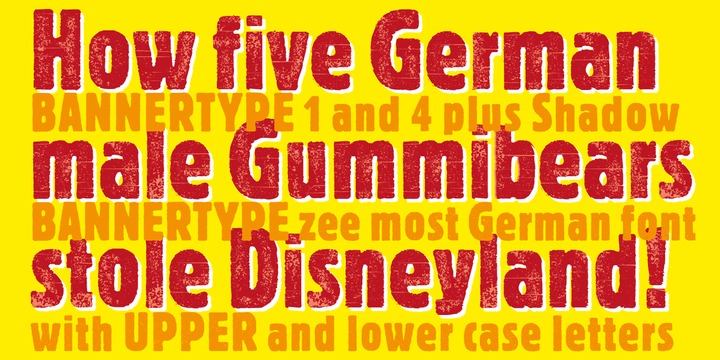 Bannertype Font Family Ifonts Xyz