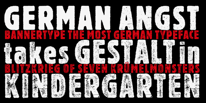 Bannertype Font Family