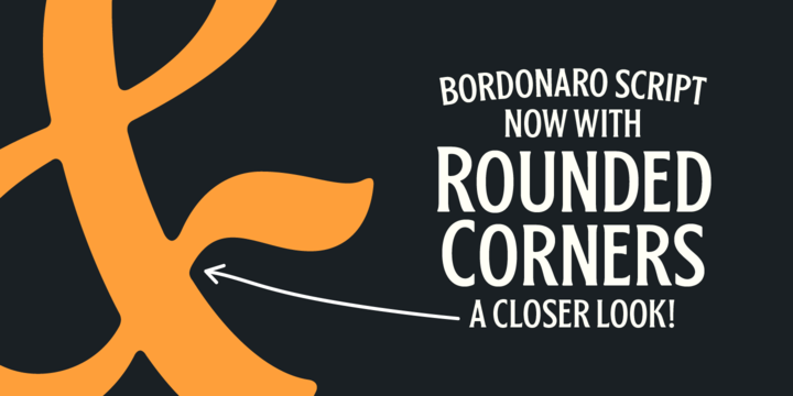 Bordonaro Script Rounded Font