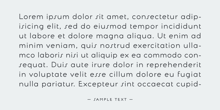 Camera Font Sans Serif