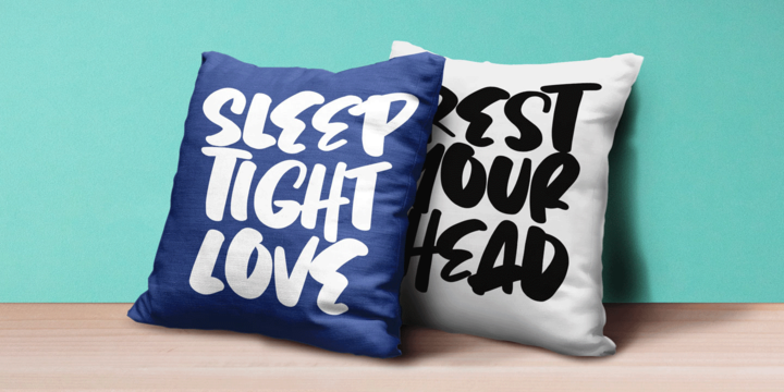 Chaotic Neutral Brush Font
