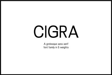 Cigra Font Family