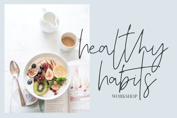 CreativeMarket White Serenity Signature Font