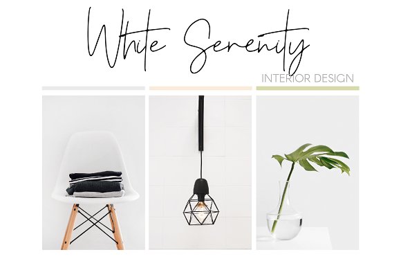 CreativeMarket White Serenity Signature Font