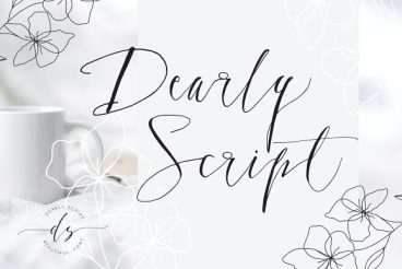 Dearly Script, New Calligraphy Font