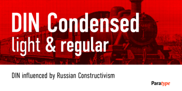 DIN Condensed Font