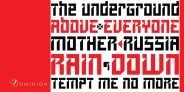 Dominion Font Family